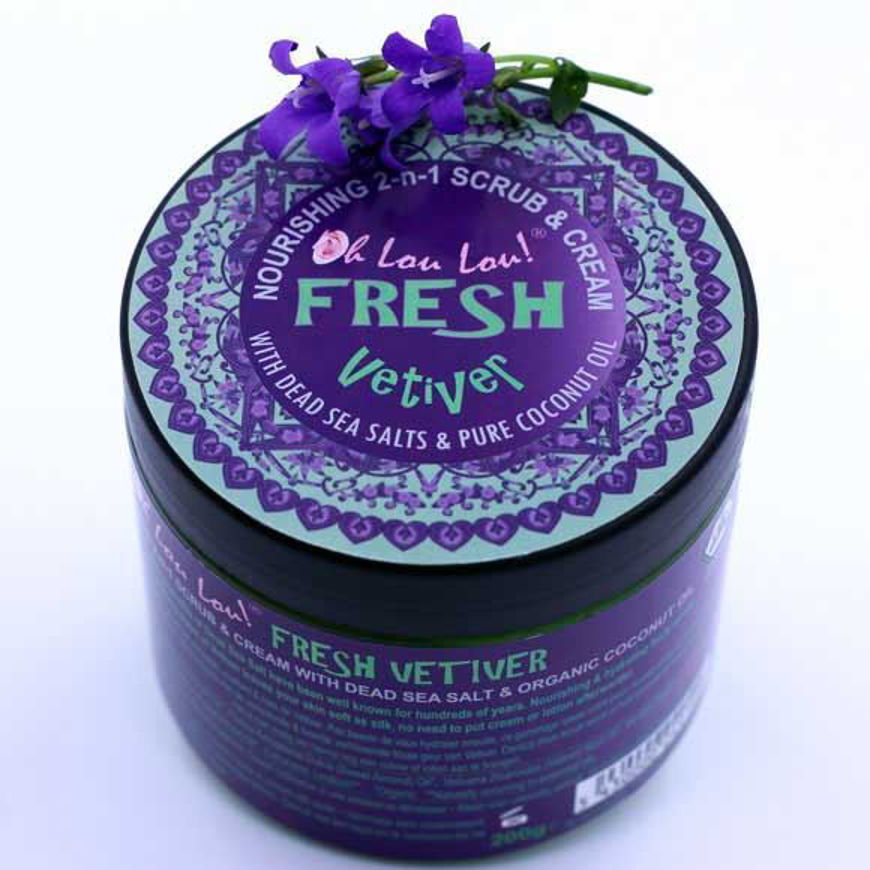 Picture of FRESH VETIVER ORGANIC BODY SCRUB