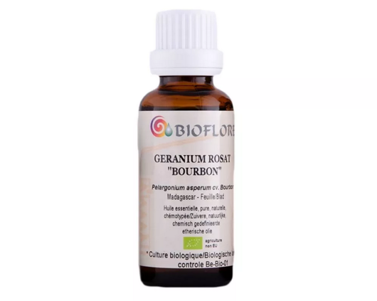 Picture of ORGANIC GERANIUM ROSAT BOURBON (Pelargonium asperum), 10 ml