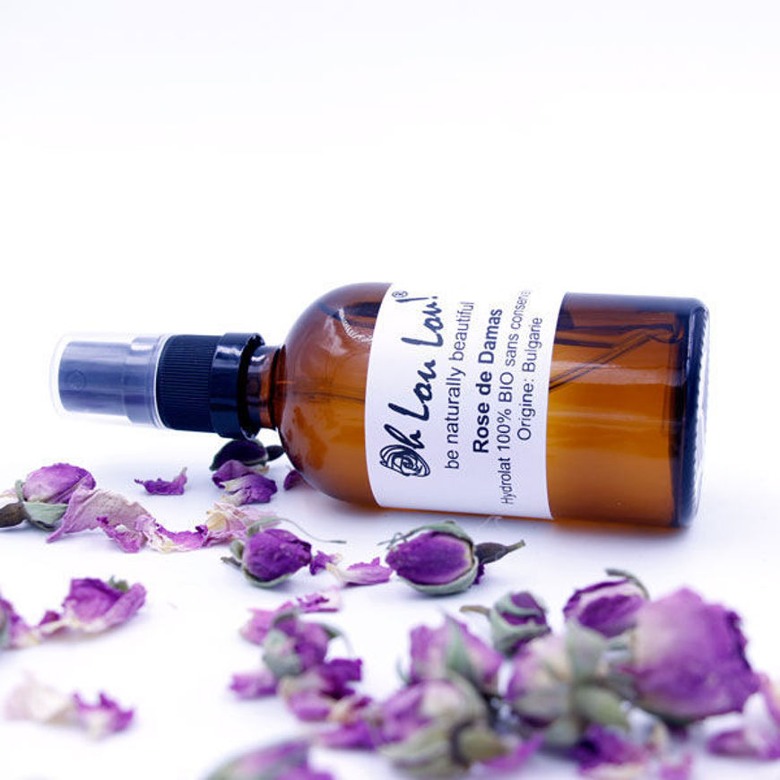 Picture of DAMASK ROSE Hydrosol Glass 100ml
