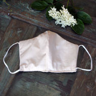 Picture of FACE MASK 100% ORGANIC COTTON, SUPER SOFT (BEIGE) 