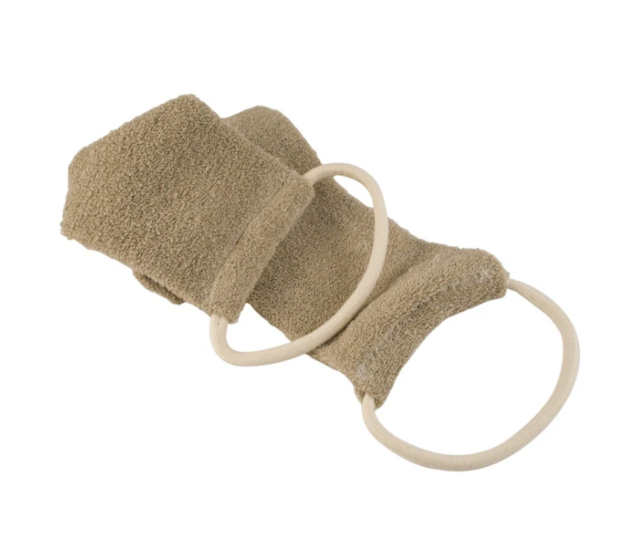 100% Organic HAMMAM LINEN Bath Shower Strap 