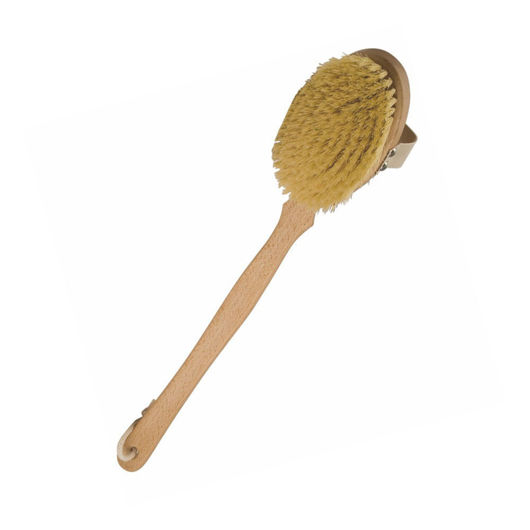 Natural VEGAN Long Detachable Handle Cactus Brush