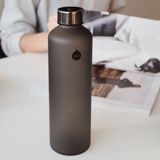 EQUA  ASH SUSTAINABLE GLASS WATER BOTTLE 