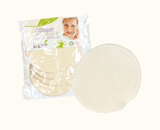 Makeup remover pads ORGANIC COTTON