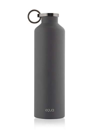 Image de EQUA  CLASSY THERMO DARK GREY WATER BOTTLE