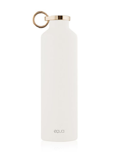 Picture of EQUA  CLASSY THERMO SNOW SNOW WHITE WATER BOTTLE