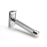 Picture of TRADITIONAL Safety razor from MÜHLE, closed comb, chrome-plated metal