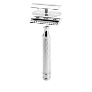 Picture of TRADITIONAL Safety razor from MÜHLE, closed comb, chrome-plated metal