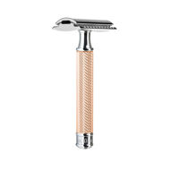 Picture of TRADITIONAL Safety razor from MÜHLE, closed comb, rose gold plated metal
