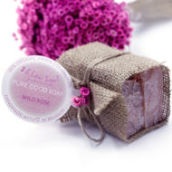 ORGANIC HANDMADE SOAP SET WILD ROSE