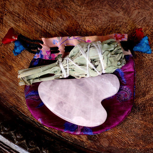 Gua Sha Rose Quartz  Gift 