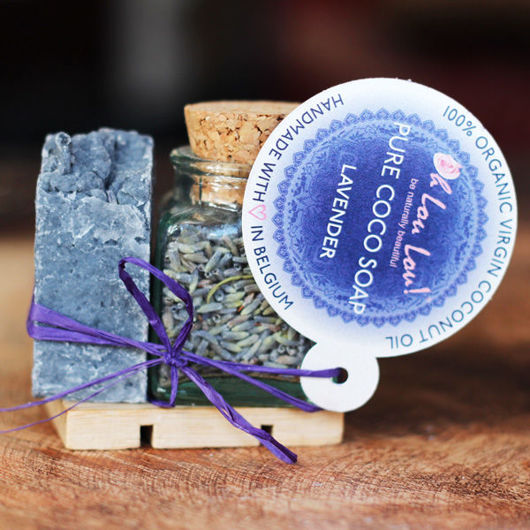 artisanal lavender soap gift  
