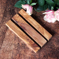 Handmade Olive Wood Soap Holder