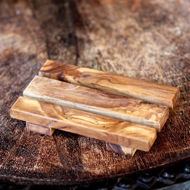 Handmade Olive Wood Soap Holder