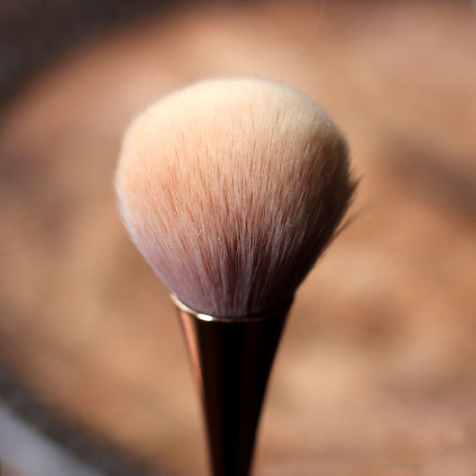 Rose Gold Make Up Vegan Powder Brush