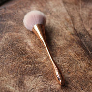 Rose Gold Make Up Vegan Powder Brush