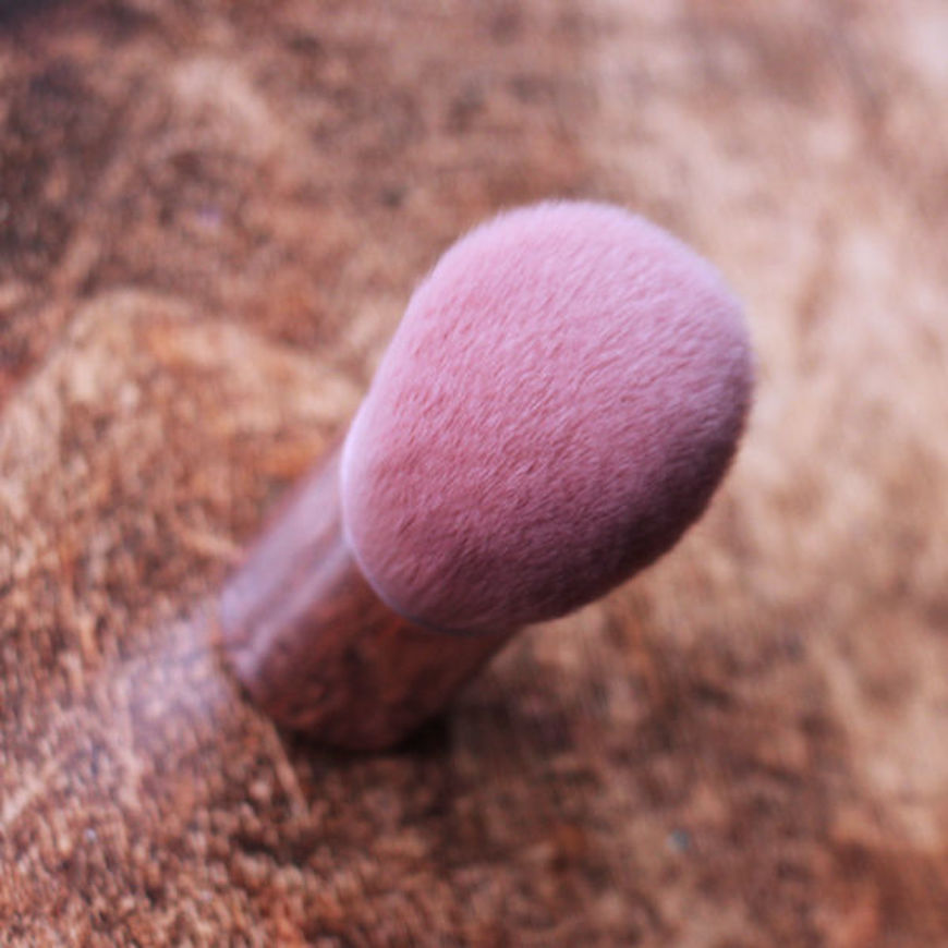 Rose Gold Kabuki Vegan Brush