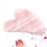 Gua sha rose natural quartz