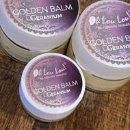 ORGANIC BALM GERANIUM DRY SKIN EZCEMA 
