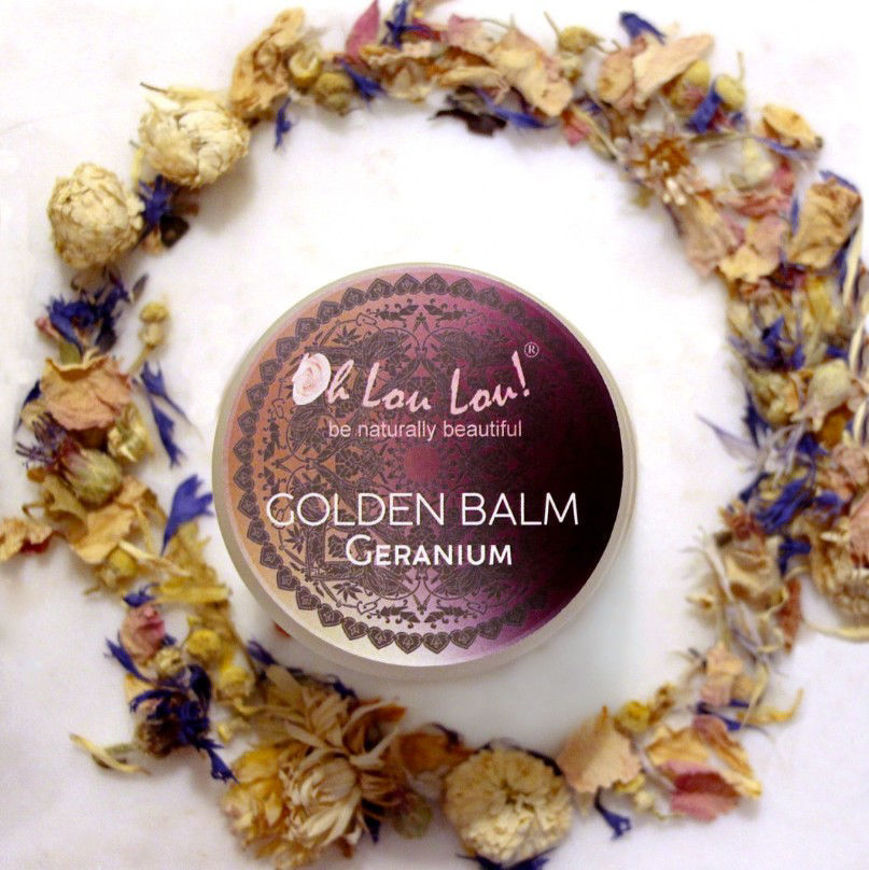 ORGANIC BALM GERANIUM DRY SKIN EZCEMA